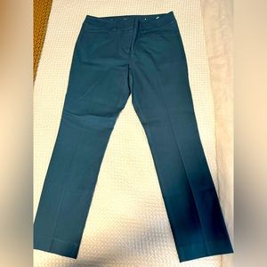 LOFT Riviera Slim Trouser Pants - dark teal